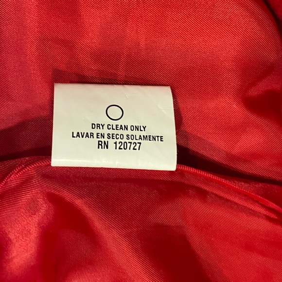 Harvé Benard Red Coat - %100 Wool - Picture 6 of 15